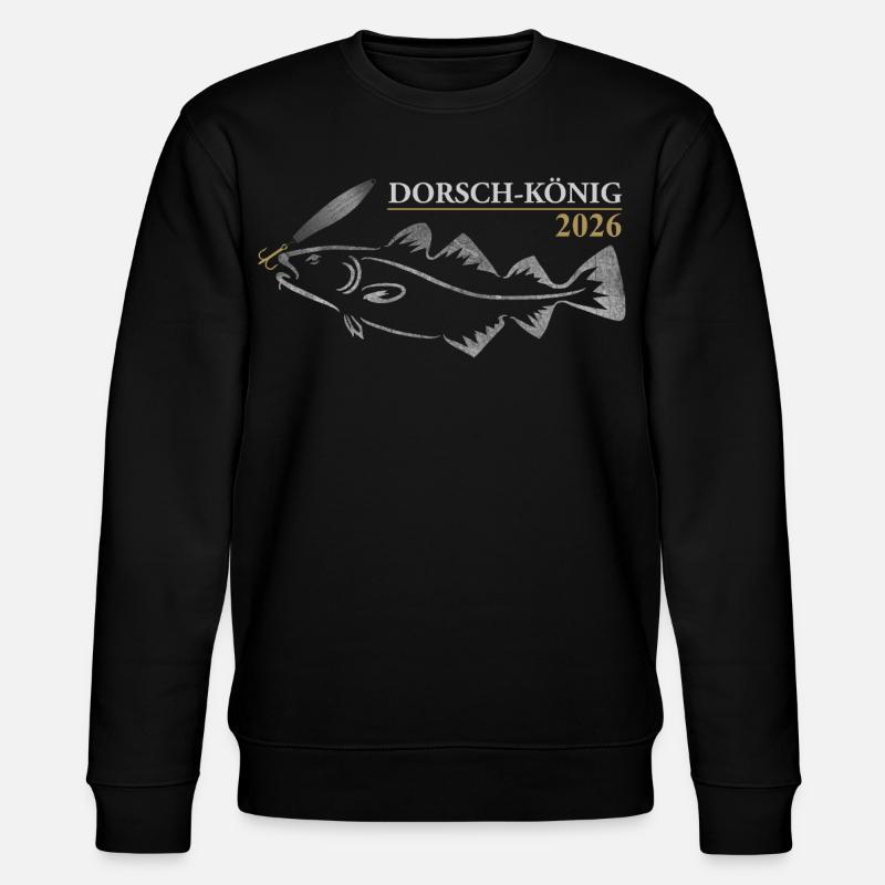 Cod King 2026 - Stanley/Stella CHANGER Unisex Organic Sweatshirt - black