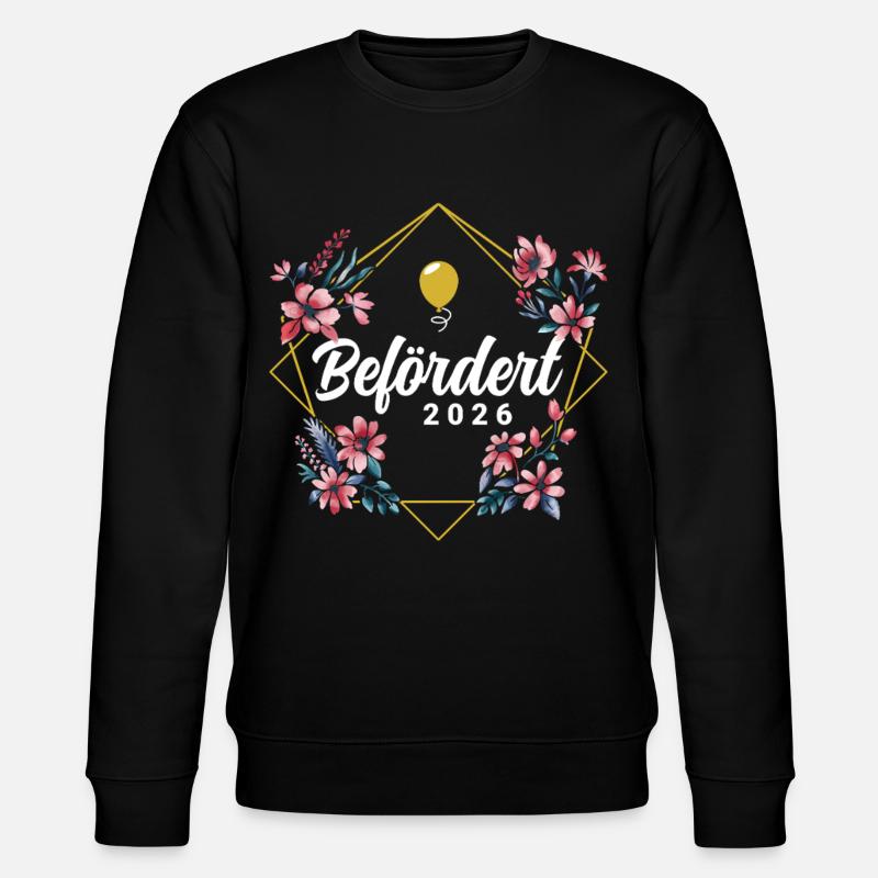 Befördert 2026 - Stanley/Stella Unisex Bio-Sweatshirt CHANGER  - Schwarz