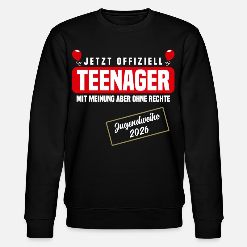Consécration des jeunes 2026 - Sweat bio CHANGER Stanley/Stella Unisexe - noir