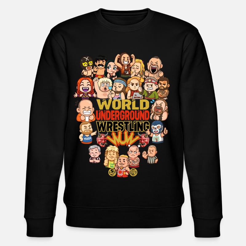 Dessins animés de lutte underground - Sweat bio CHANGER Stanley/Stella Unisexe - noir