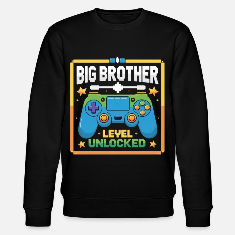 Niveau Big Brother débloqué - Sweat bio CHANGER Stanley/Stella Unisexe - noir