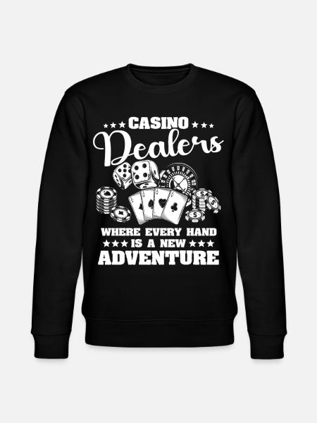 Casino Gambler - Stanley/Stella CHANGER Unisex Organic Sweatshirt - black