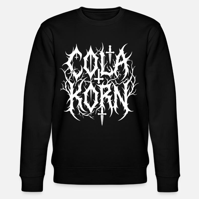 Cola Korn Black Metal - Stanley/Stella Unisex Bio-Sweatshirt CHANGER  - Schwarz