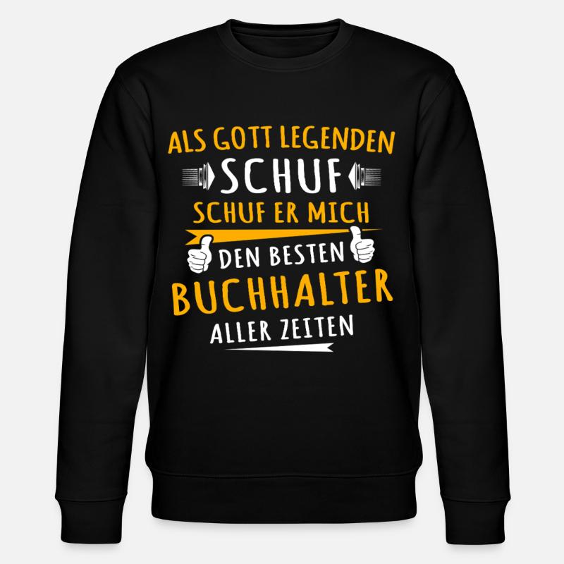 Comptable - Sweat bio CHANGER Stanley/Stella Unisexe - noir