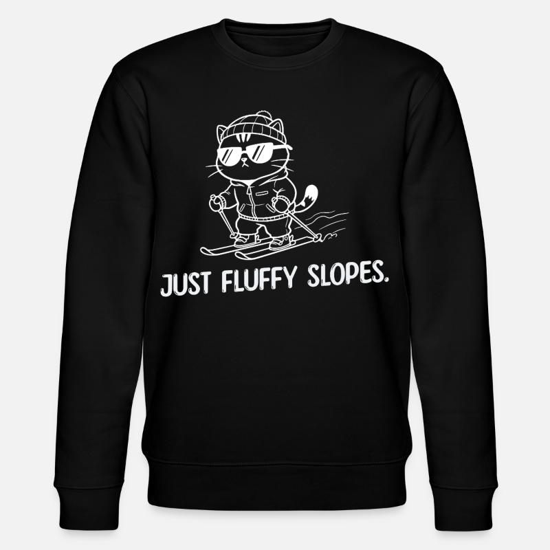 Just Softy Slopes - Humour de ski - Sweat bio CHANGER Stanley/Stella Unisexe - noir