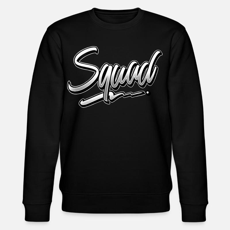 Squad - Stanley/Stella Unisex Bio-Sweatshirt CHANGER  - Schwarz