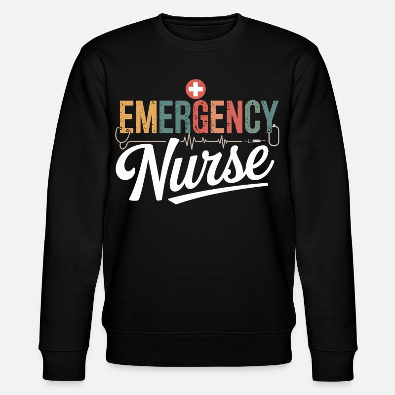 Conception d’urgence pour infirmières d’urgence - Sweat bio CHANGER Stanley/Stella Unisexe - noir