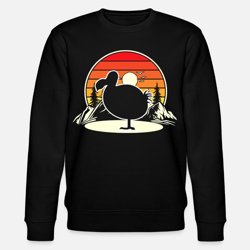 Dodo - Stanley/Stella Unisex Bio-Sweatshirt CHANGER  - Schwarz