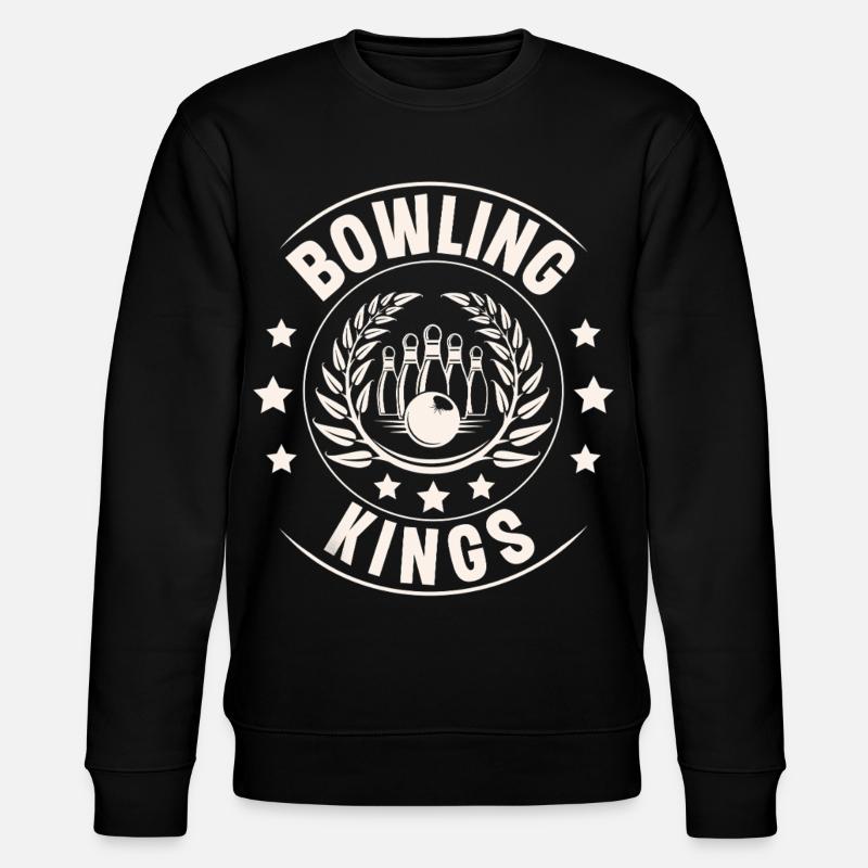 Bowling - Stanley/Stella Unisex Bio-Sweatshirt CHANGER  - Schwarz