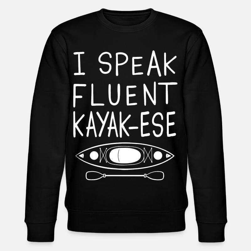 Kajak - Stanley/Stella Unisex Bio-Sweatshirt CHANGER  - Schwarz