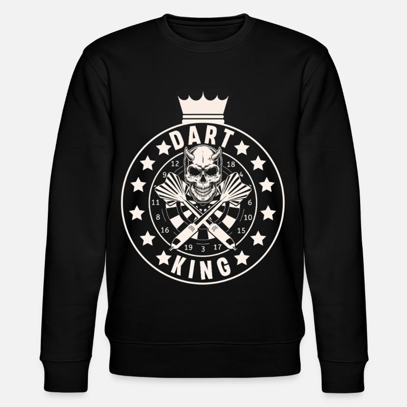 Darts - Stanley/Stella Unisex Bio-Sweatshirt CHANGER  - Schwarz