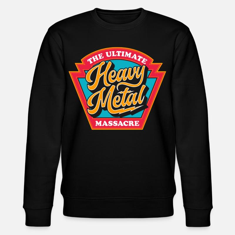 Das ultimative Heavy-Metal-Massaker - Stanley/Stella Unisex Bio-Sweatshirt CHANGER  - Schwarz