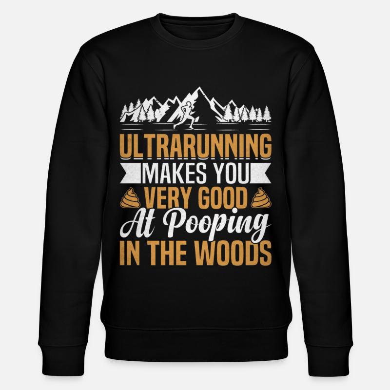 Ultramarathon de 100 miles coureur d’ultramarathon - Sweat bio CHANGER Stanley/Stella Unisexe - noir