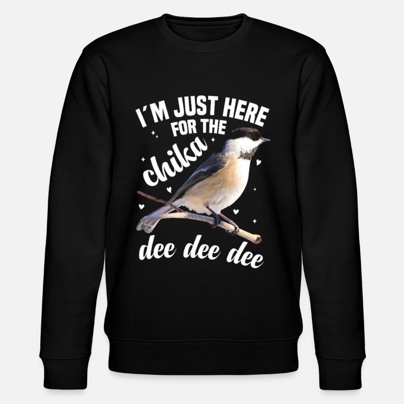 Amant des mésanges, ornithologue - Sweat bio CHANGER Stanley/Stella Unisexe - noir