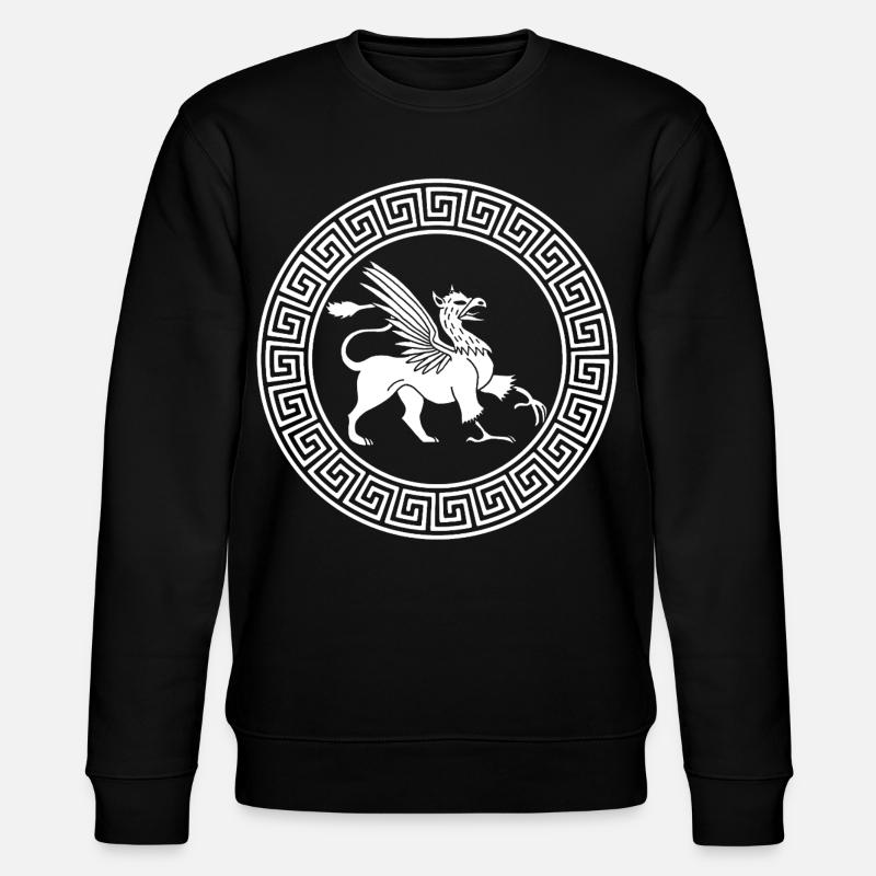 Altes Weißgreif-Symbol - Stanley/Stella Unisex Bio-Sweatshirt CHANGER - Schwarz