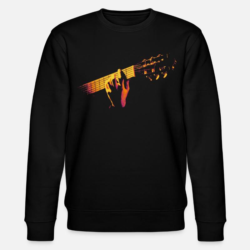 Melodic Hands - Guitar Fire Vibe - Sweat bio CHANGER Stanley/Stella Unisexe - noir