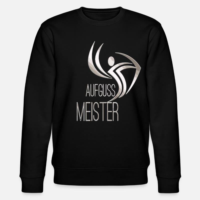 Sauna Infusion Master Competition Silver - Stanley/Stella CHANGER Unisex Organic Sweatshirt - black