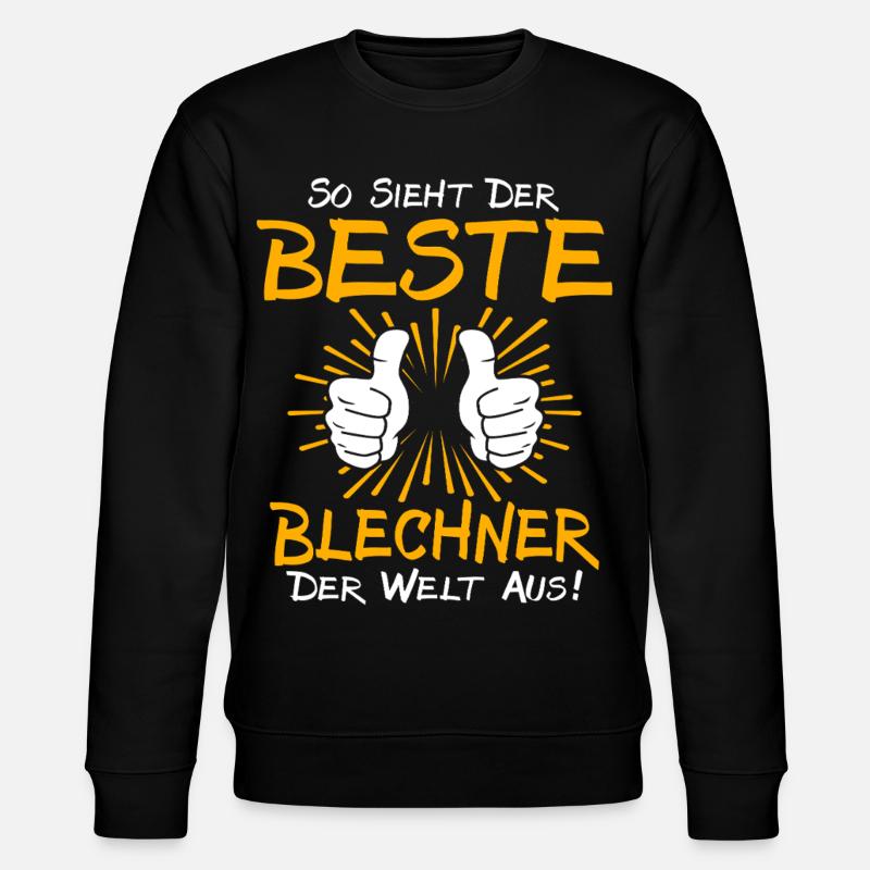 Idée de cadeau Blechner - Sweat bio CHANGER Stanley/Stella Unisexe - noir