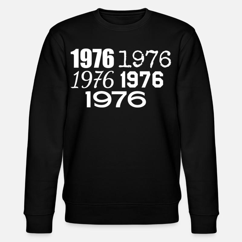 1976 - Stanley/Stella CHANGER Unisex Organic Sweatshirt - black
