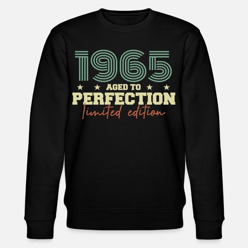 1965 - Stanley/Stella Unisex Bio-Sweatshirt CHANGER  - Schwarz