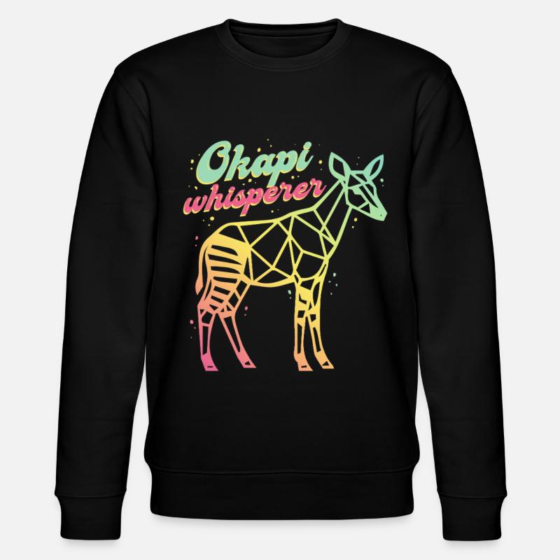Le Murmureur d’Okapi - Sweat bio CHANGER Stanley/Stella Unisexe - noir