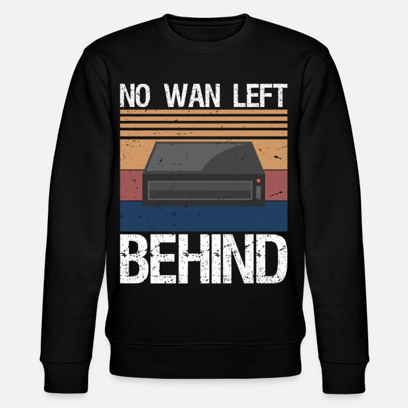 Funny Network Engineer - Stanley/Stella CHANGER Unisex Organic Sweatshirt - black