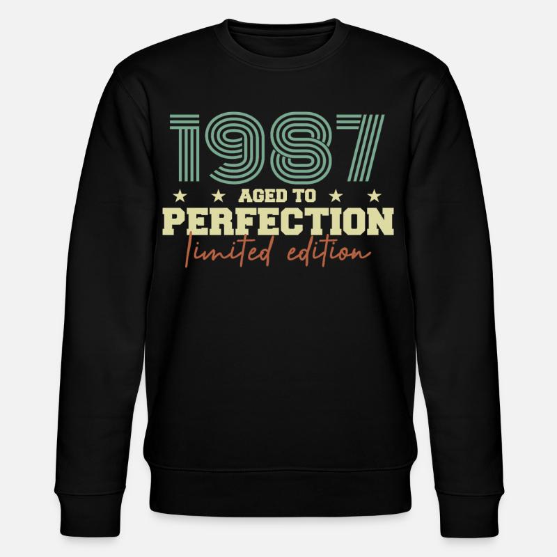 1987 - Sweat bio CHANGER Stanley/Stella Unisexe - noir