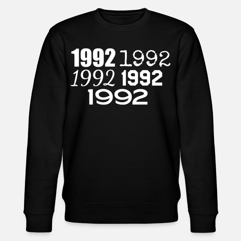 1992 - Sweat bio CHANGER Stanley/Stella Unisexe - noir