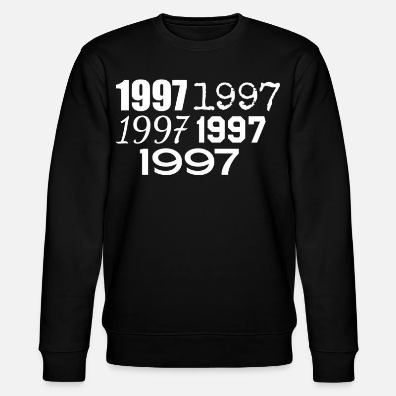 1997 - Stanley/Stella Unisex Bio-Sweatshirt CHANGER  - Schwarz