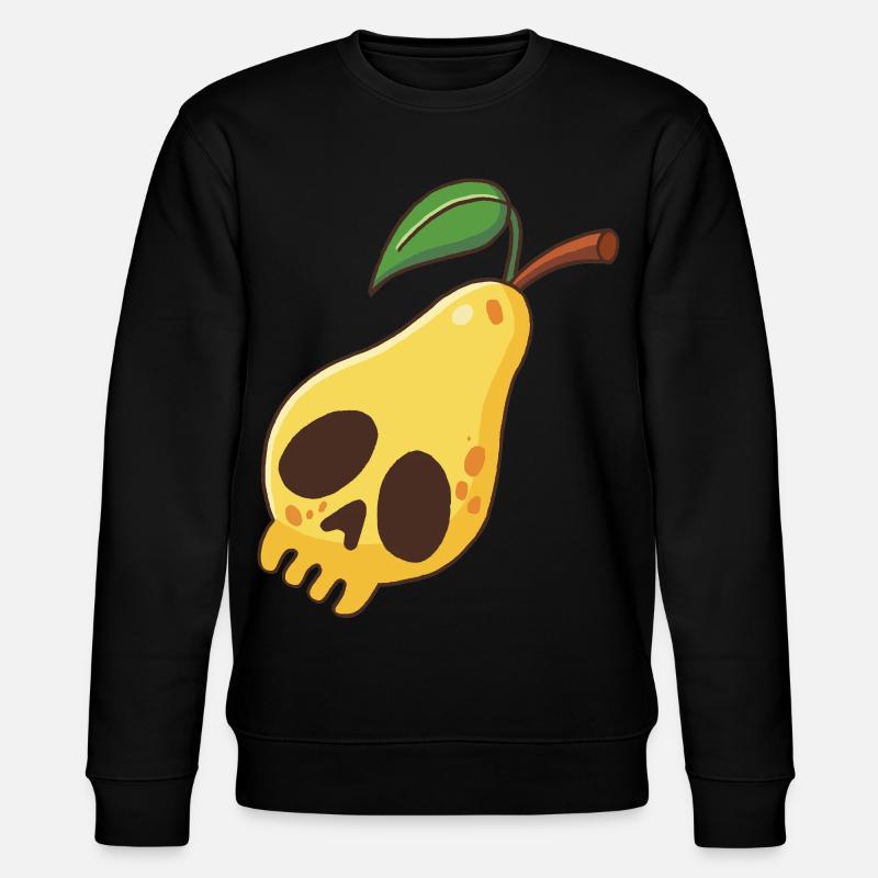 Birnenschädel - Stanley/Stella Unisex Bio-Sweatshirt CHANGER  - Schwarz
