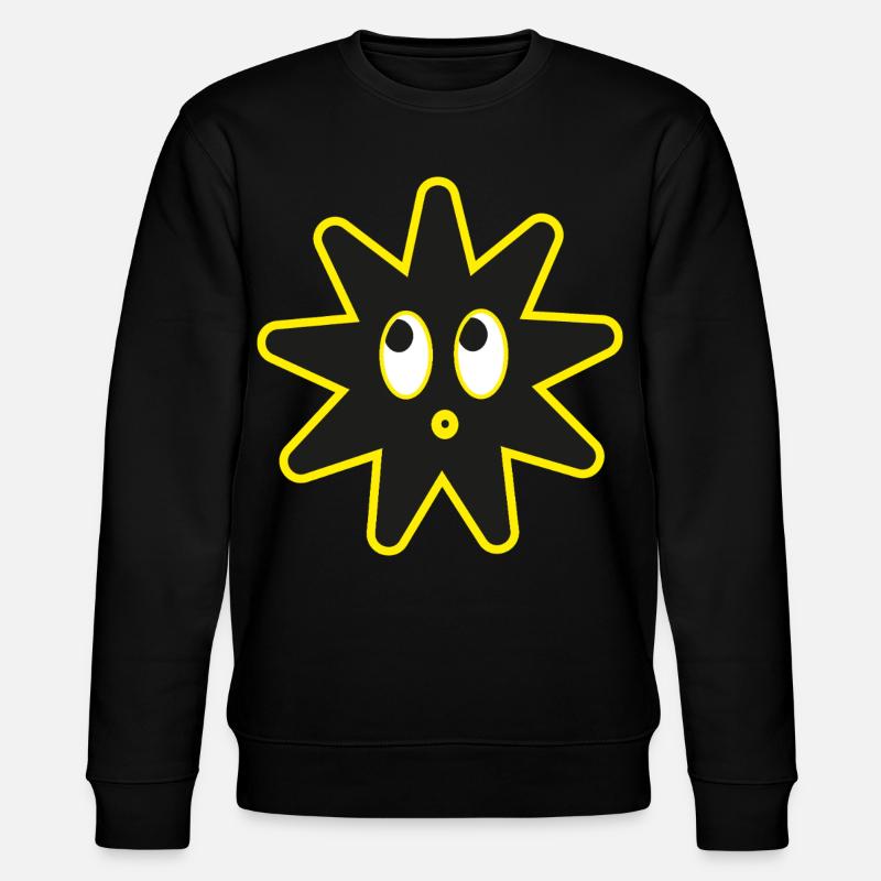 logo_etoile_seule_big - Sweat bio CHANGER Stanley/Stella Unisexe - noir