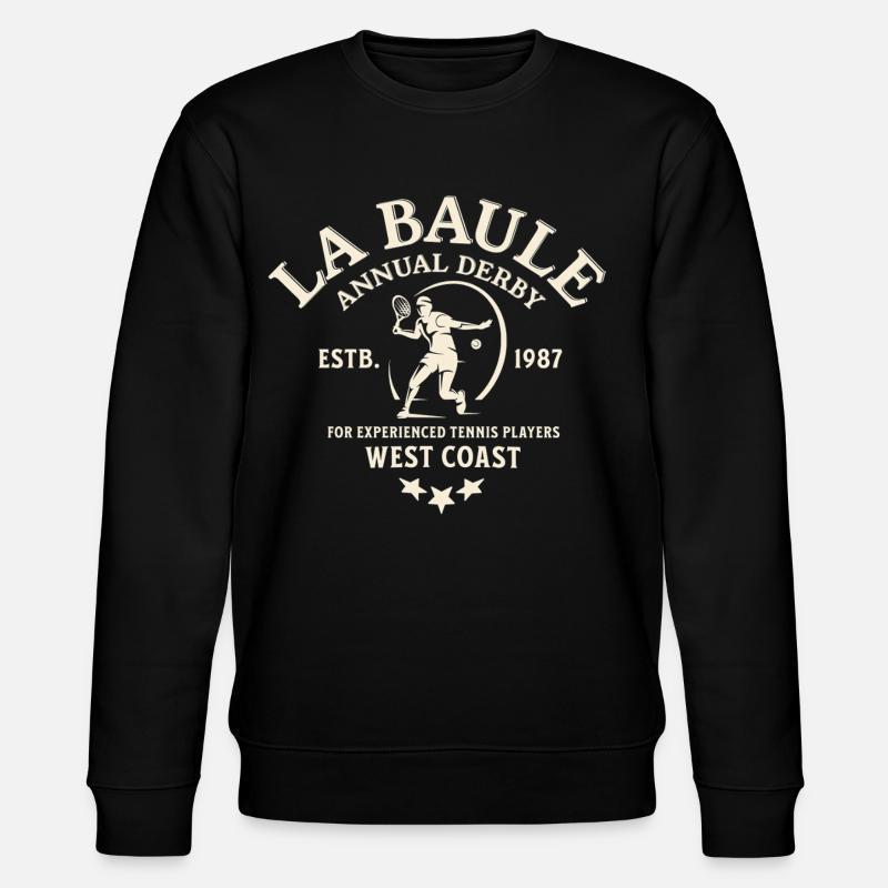 La Bale Derby Tennis West Coast - Sweat bio CHANGER Stanley/Stella Unisexe - noir