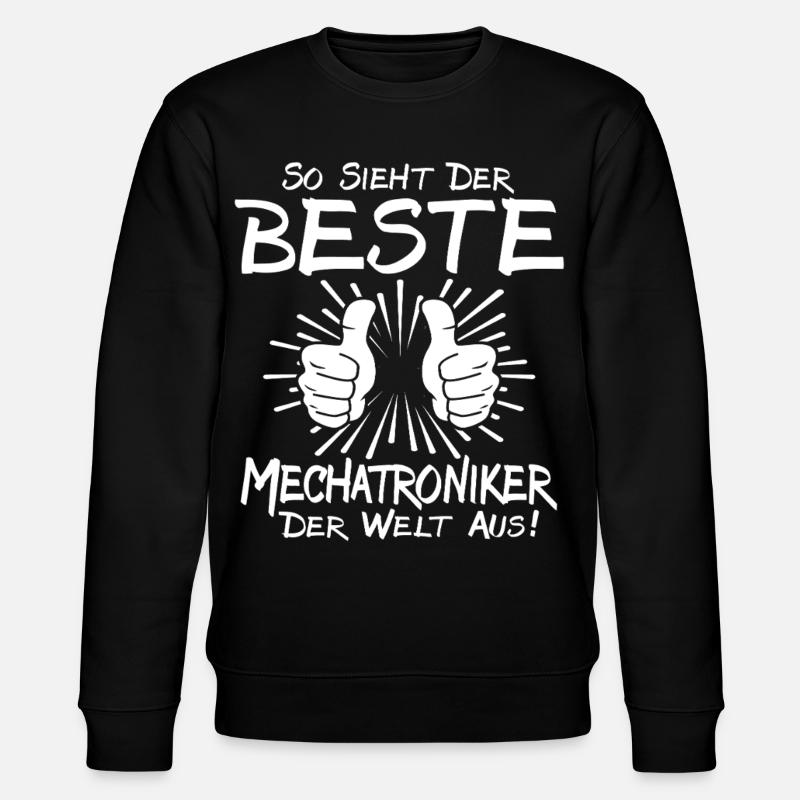 Bester Mechatroniker - Stanley/Stella Unisex Bio-Sweatshirt CHANGER  - Schwarz