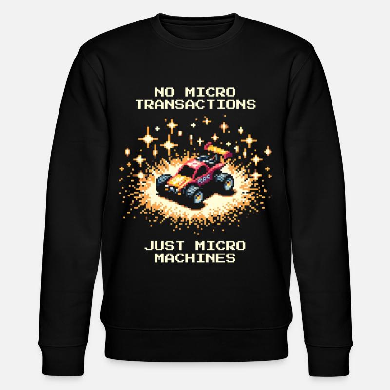 Pas de microtransactions | Voitures RC - Sweat bio CHANGER Stanley/Stella Unisexe - noir