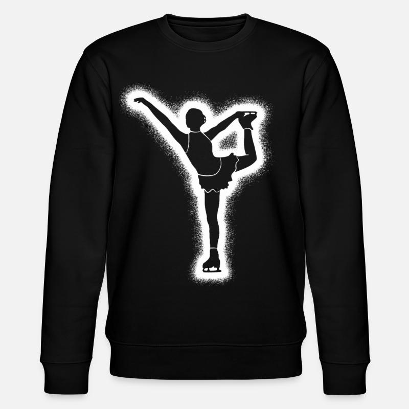 Eiskunstläuferin Eislaufen Mädchen Eiskunstlauf - Stanley/Stella CHANGER Unisex Organic Sweatshirt - black