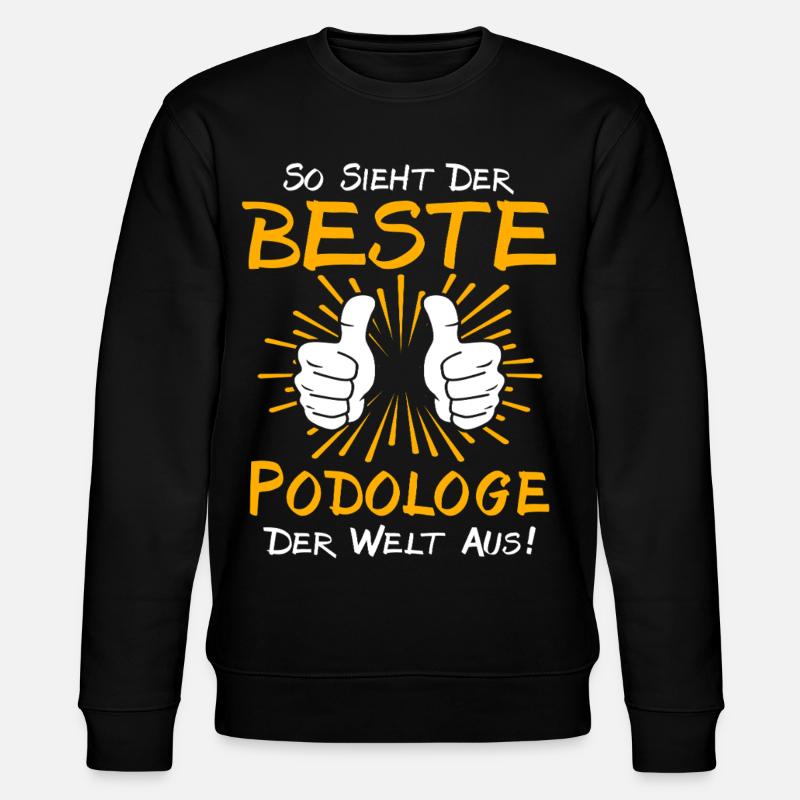 Idée de cadeau pour podiatre - Sweat bio CHANGER Stanley/Stella Unisexe - noir