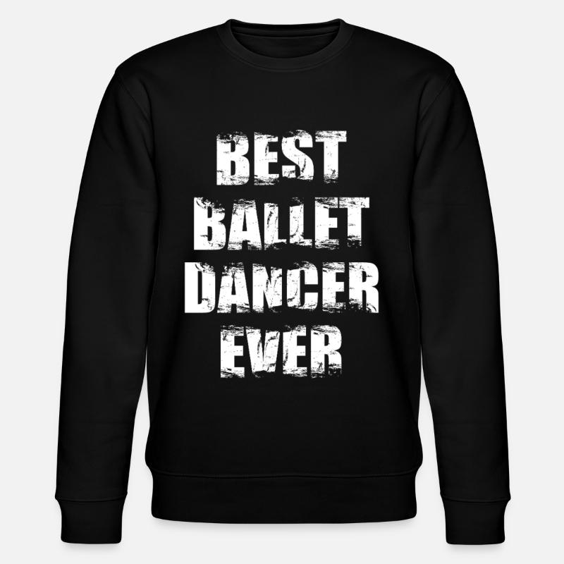 Beste Ballerina - Stanley/Stella Unisex Bio-Sweatshirt CHANGER  - Schwarz