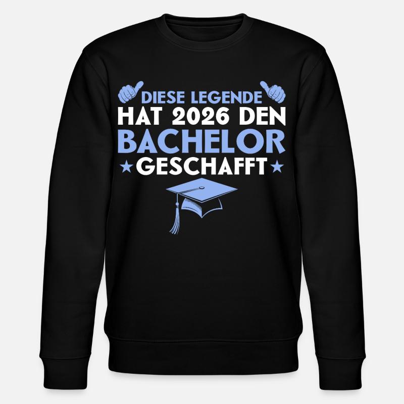 Examen de licence réussi 2026 Licence - Sweat bio CHANGER Stanley/Stella Unisexe - noir