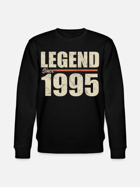 Anniversary 1995 | Legend since 1995 - Stanley/Stella CHANGER Unisex Organic Sweatshirt - black