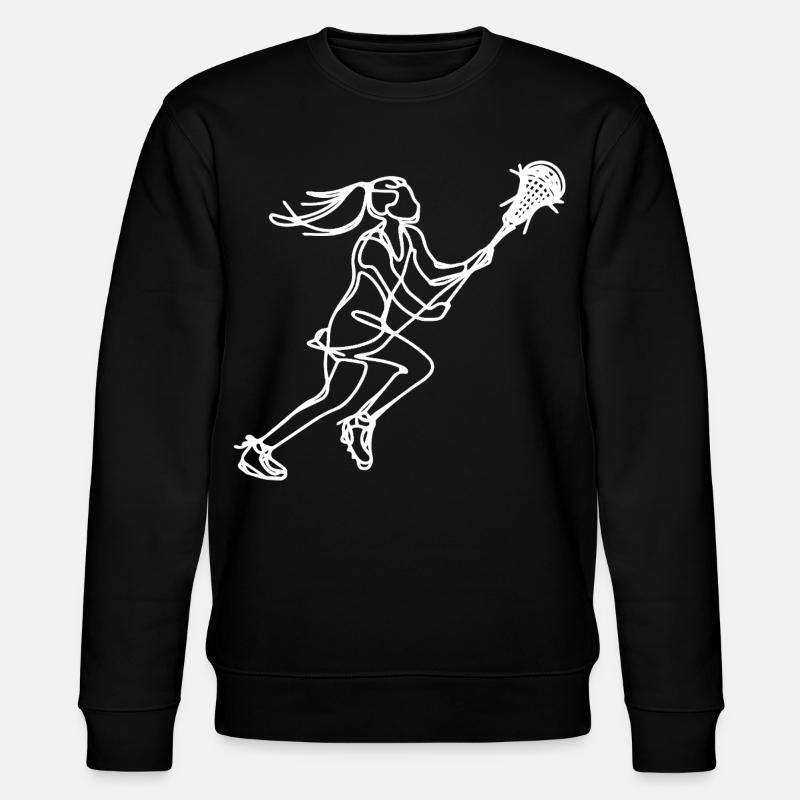 Frauen Lacrosse - Stanley/Stella Unisex Bio-Sweatshirt CHANGER  - Schwarz