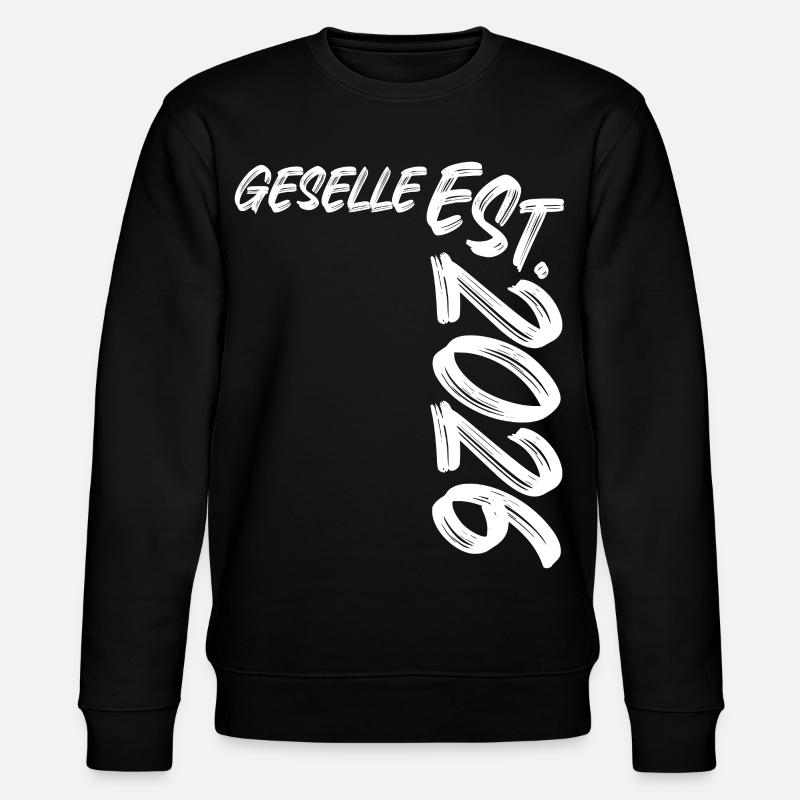 Geselle Est. 2026 - Stanley/Stella Unisex Bio-Sweatshirt CHANGER  - Schwarz