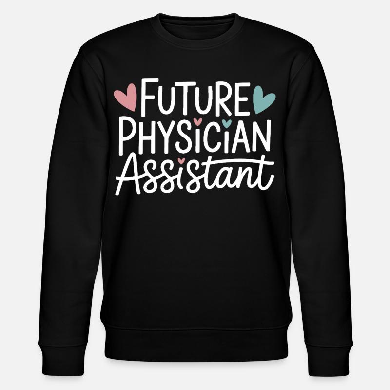 Zukunfts-Physician-Assistant - Stanley/Stella Unisex Bio-Sweatshirt CHANGER  - Schwarz