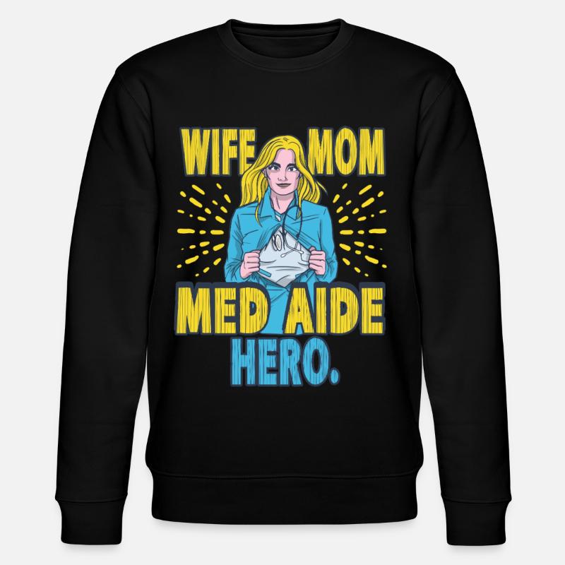 Mère assistante médicale MFA - Sweat bio CHANGER Stanley/Stella Unisexe - noir