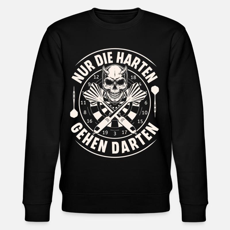 Darts - Stanley/Stella Unisex Bio-Sweatshirt CHANGER  - Schwarz