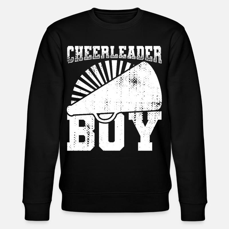 Cheerleader Boy - Stanley/Stella CHANGER Unisex Organic Sweatshirt - black