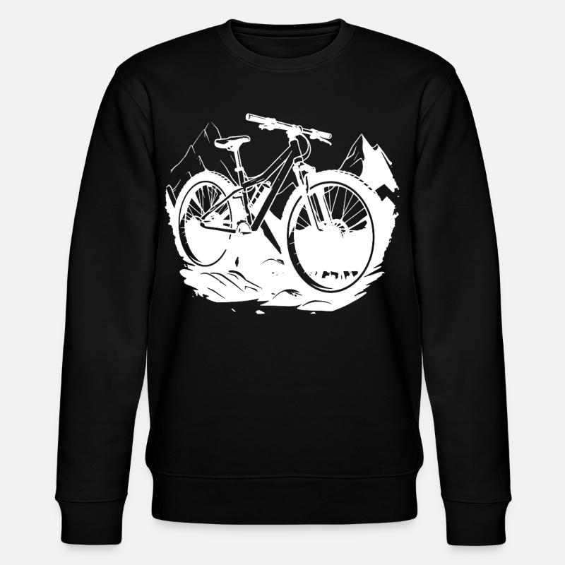 Graphismes de VTT - Sweat bio CHANGER Stanley/Stella Unisexe - noir