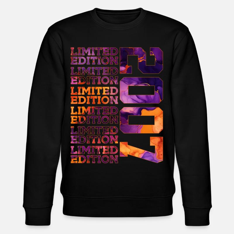 19E ANNIVERSAIRE ÉDITION LIMITÉE 2007 - Sweat bio CHANGER Stanley/Stella Unisexe - noir