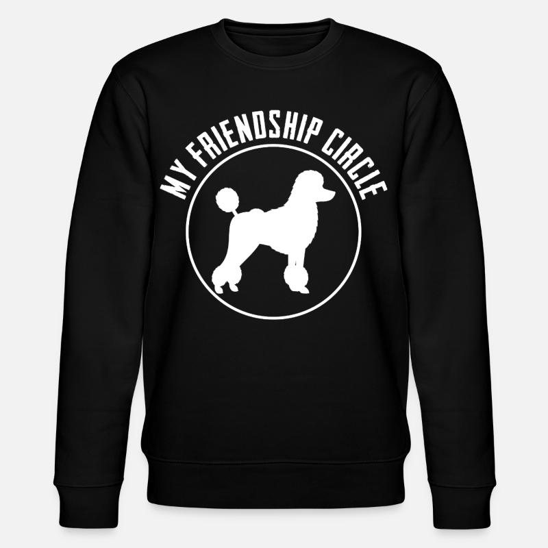 Caniche Mon Cercle d’Amitié - Sweat bio CHANGER Stanley/Stella Unisexe - noir