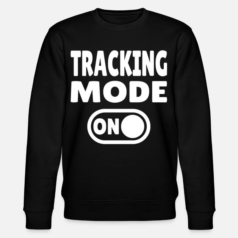 Tracking Mode ON – Fährtenlesen Abenteuer - Stanley/Stella Unisex Bio-Sweatshirt CHANGER  - Schwarz