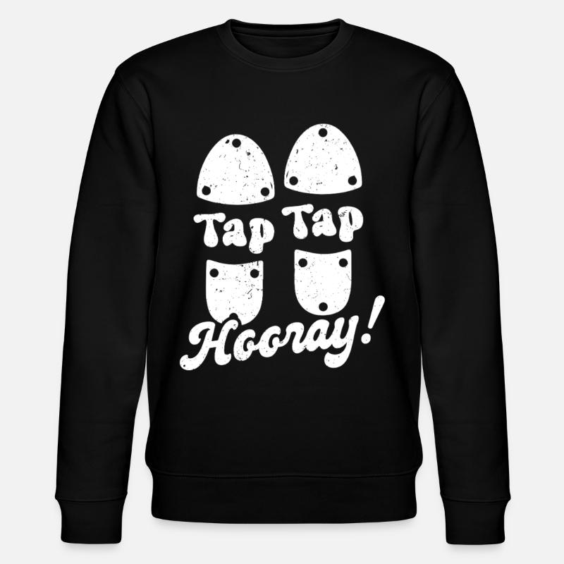 Stepptanz Stepptänzer - Stanley/Stella Unisex Bio-Sweatshirt CHANGER - Schwarz